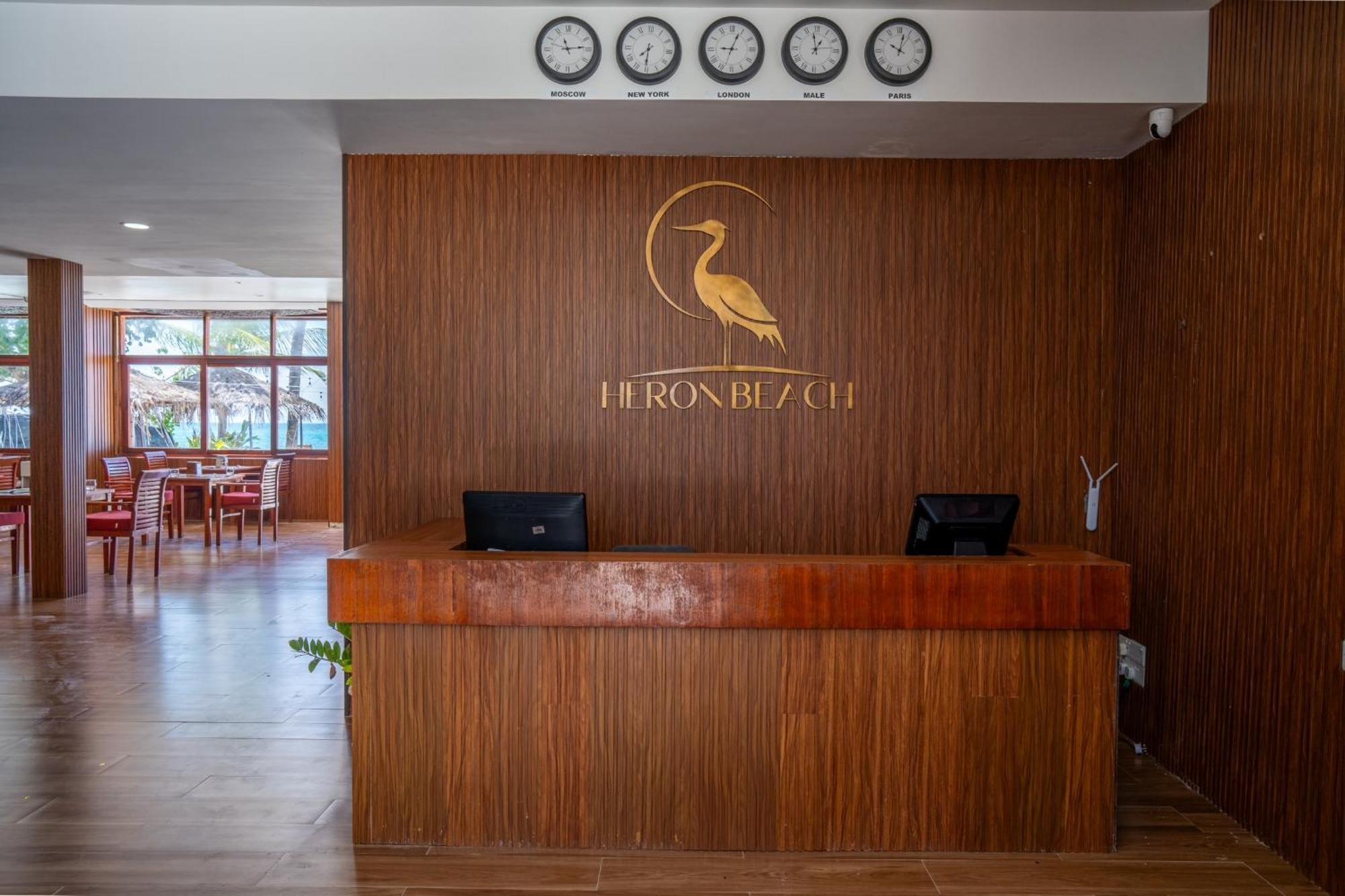 Heron Beach Hotel - The Best Maldivian Getaway In Dhiffushi,Maldives Exterior foto